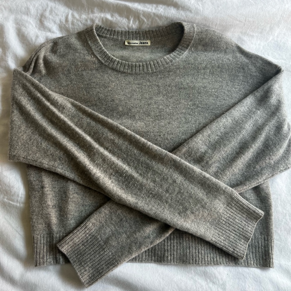 Reformation Cashmere Sweater